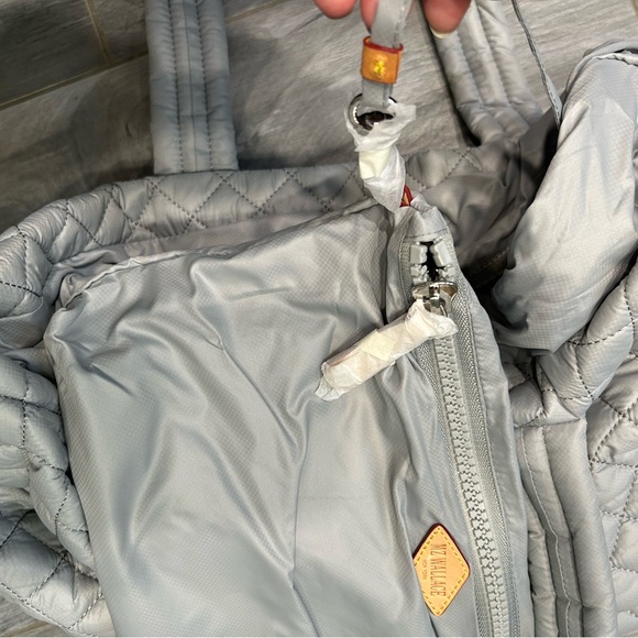 MZ Wallace Metro Tote Dove Grey New with Tags - Picture 4 of 13